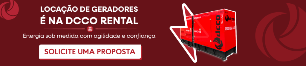 Banner miolo alugue um gerador
